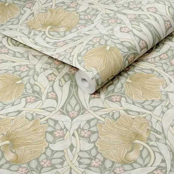 Pimpernel Wallpaper - Blue, Paper