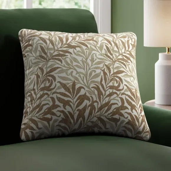 Willow Bough Woven Cushion Cover - Flax, Fabric
