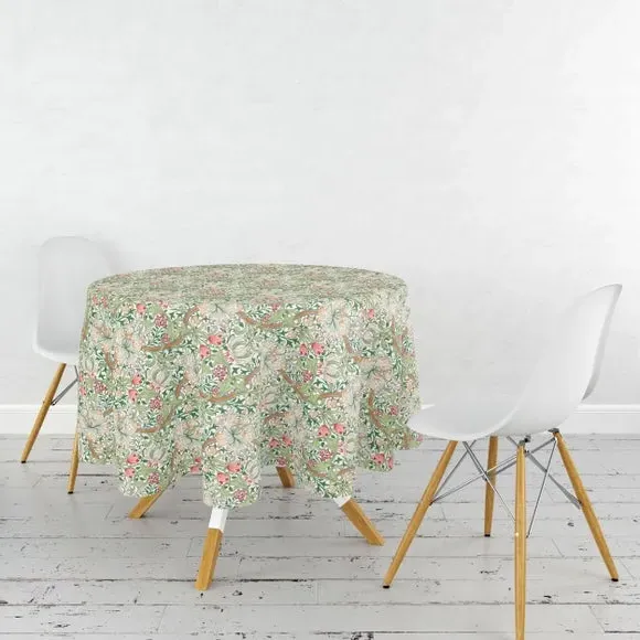 Circular Tablecloth - Multicolor, Cotton image