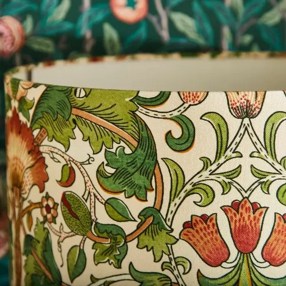 Lodden Print Lamp Shade - Multicolor, Fabric