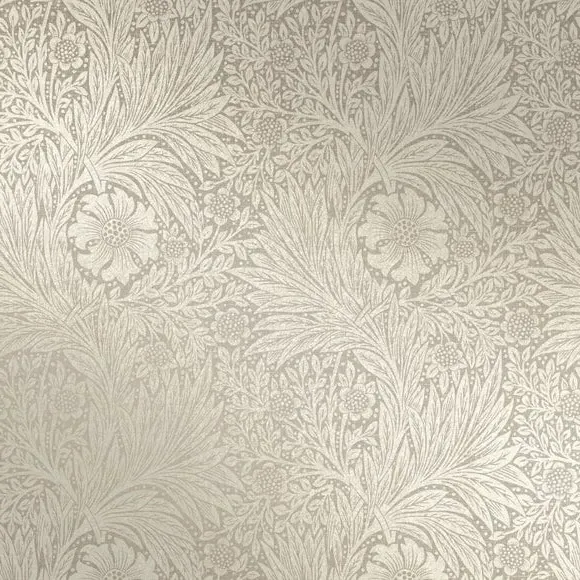 Marigold Floral Wallpaper - Fawn, Paper