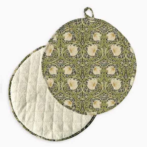 Range Cooker Pad with Floral Design - Multicolor image