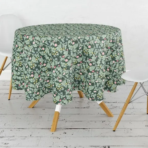 Round Tablecloth - Multicolor, Cotton image