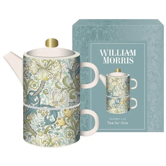 Tea for One Set with Rabbit Design - Ceramic