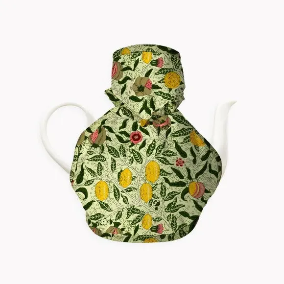 Victorian Tea Cosy with Fruit Design - Multicolor image