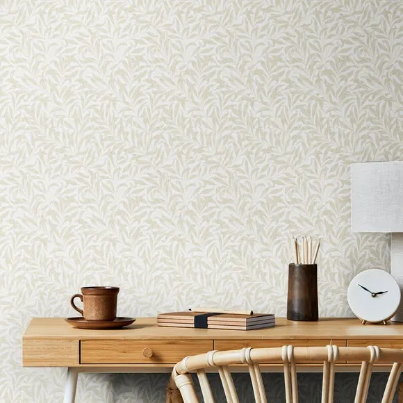 Willow Bough Ditsy Wallpaper - Cream image