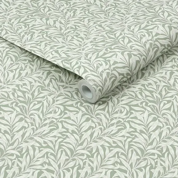Willow Bough Ditsy Wallpaper - Sage