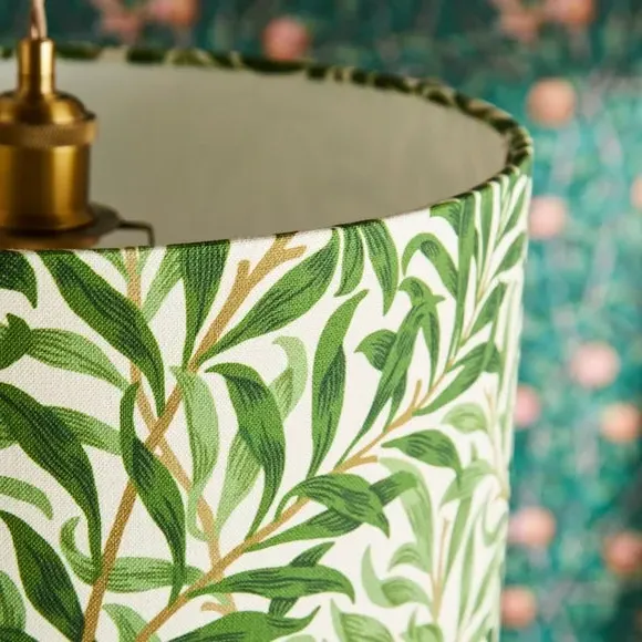 Willow Bough Lamp Shade - Multicolor, Fabric