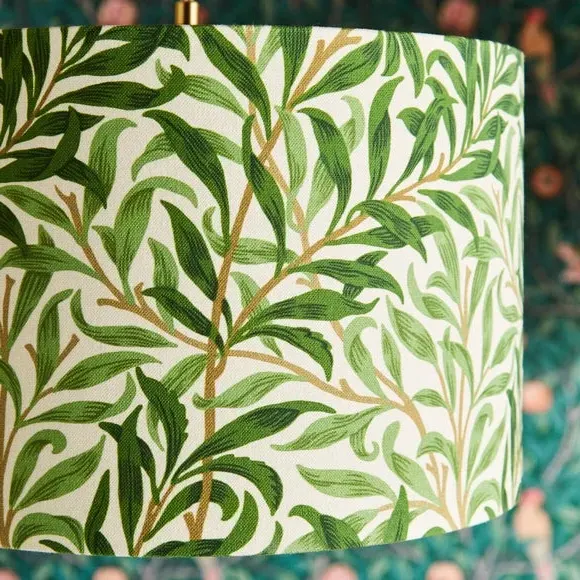 Willow Bough Lamp Shade - Multicolor, Fabric