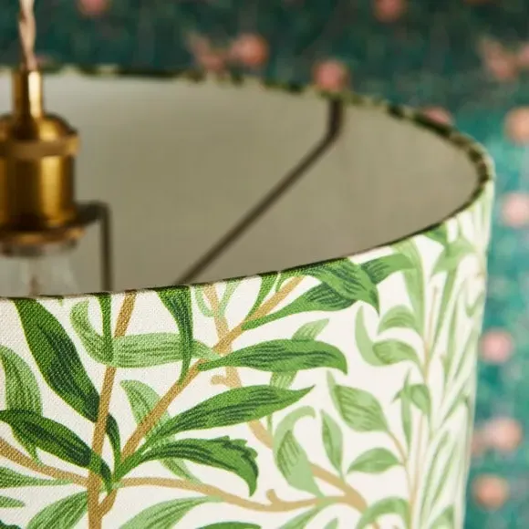 Willow Bough Lamp Shade - Multicolor, Fabric