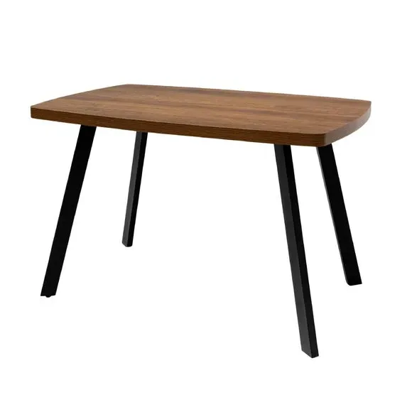4-Seater Dining Table - Dark Oak, Melamine
