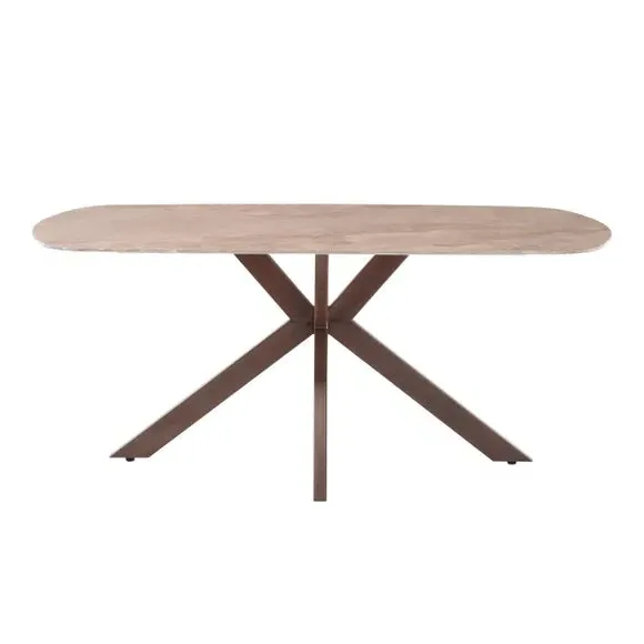 6-Seater Dining Table - Green, Sintered Stone