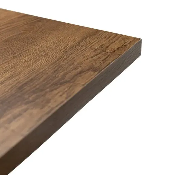 Extendable Dining Table - Dark Oak, Melamine