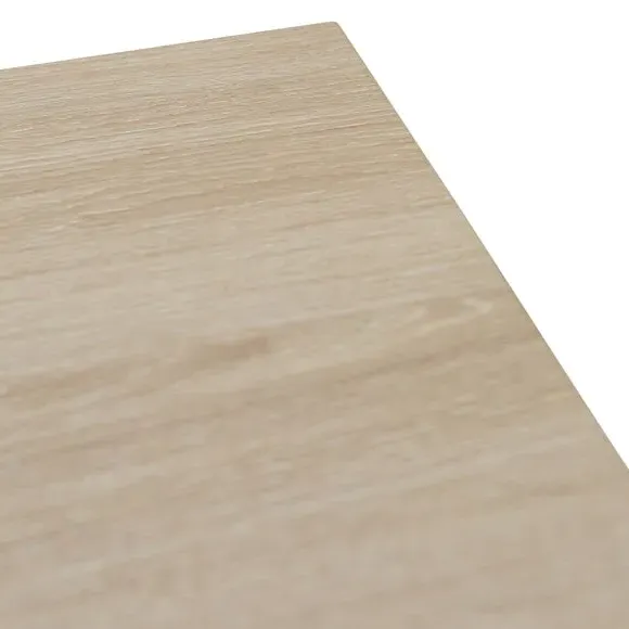 Extendable Dining Table - Light Oak, Melamine