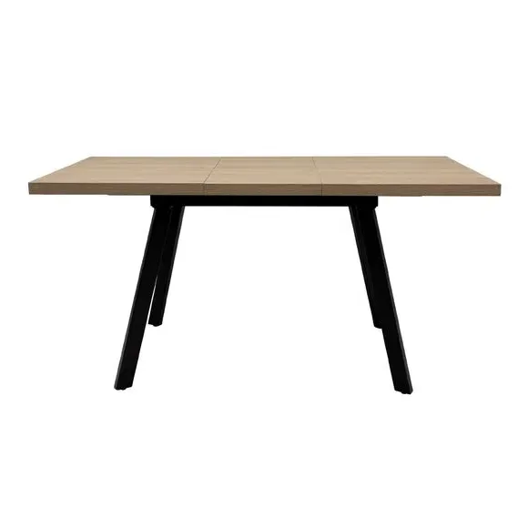 Extendable Dining Table - Light Oak, Melamine