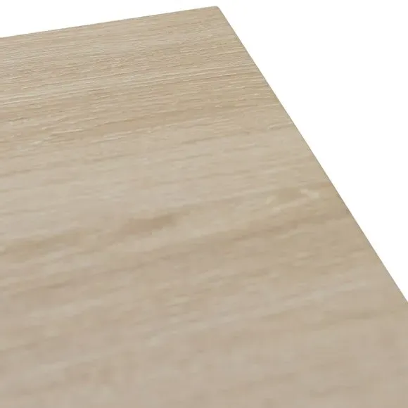 Extendable Dining Table - Light Oak, Melamine
