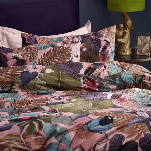 Duvet Cover & Pillowcase Set - Blush, Velvet