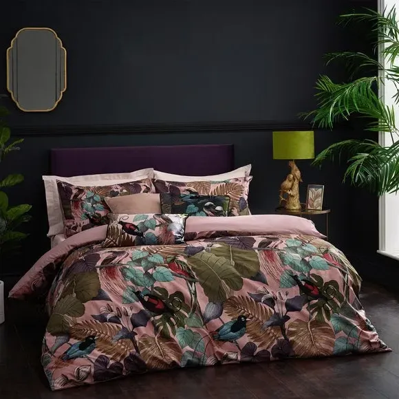 Duvet Cover & Pillowcase Set - Blush, Velvet