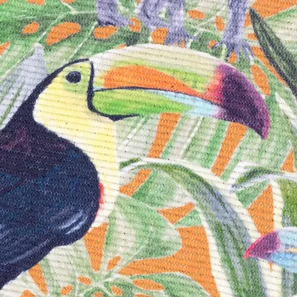 Indoor Outdoor Rug Animals Print - Multicolor