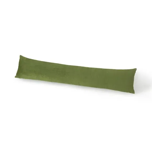 Bee Design Draught Excluder - Green, Velvet
