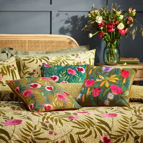 Duvet Cover Set with Pillowcase - Sage, Cotton