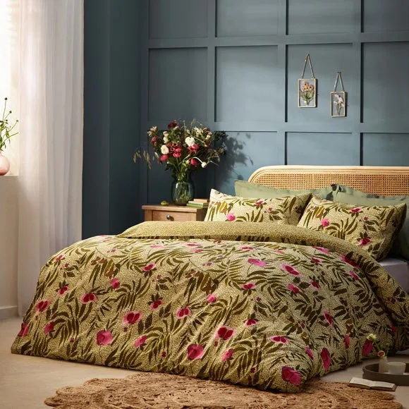 Duvet Cover Set with Pillowcase - Sage, Cotton image