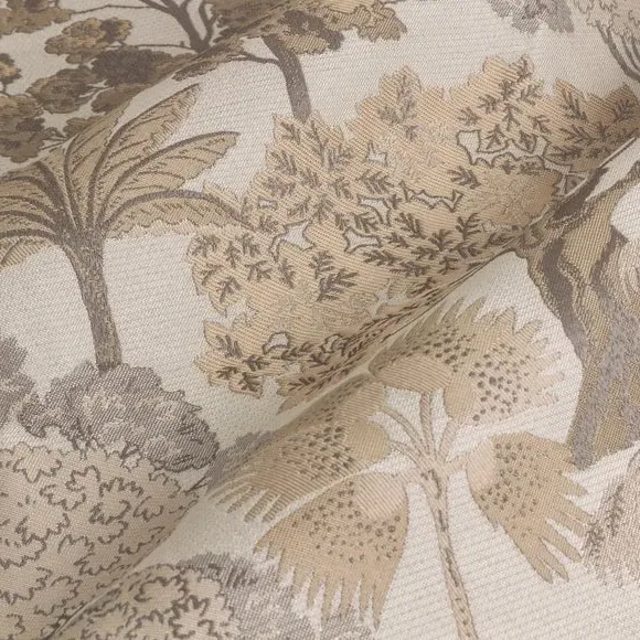 Eyelet Curtains with Room Darkening - Natural
