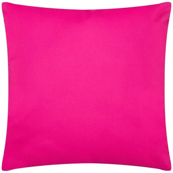 Outdoor Cushion with Poppy Print - Olive, Polyester