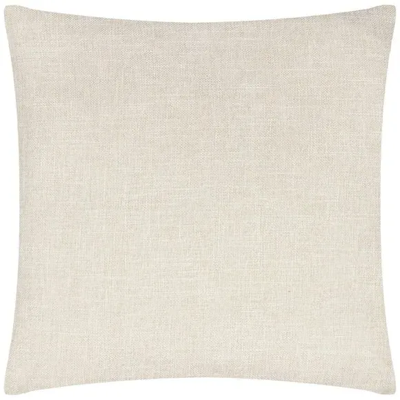 Square Cushion with Palm Print - Multicolor