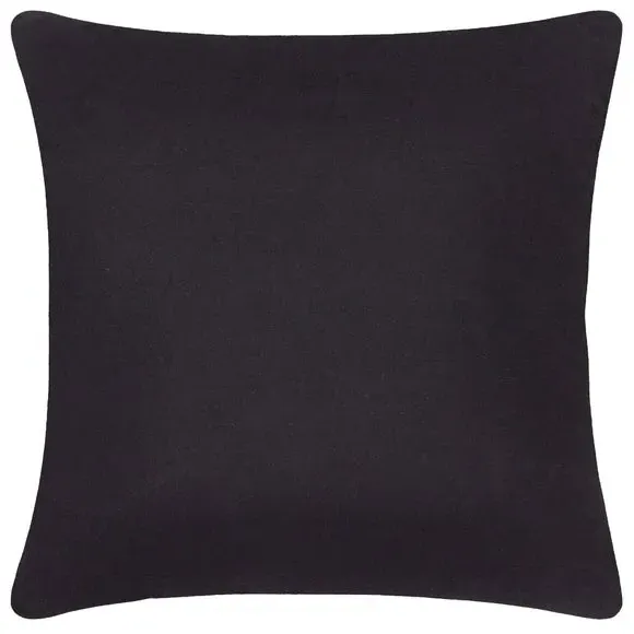 Zebra Embroidered Cushion - Multicolor, Cotton Velvet