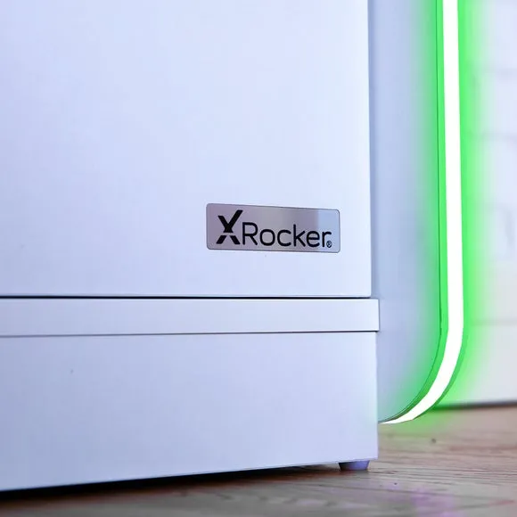 3-Drawer Chest with LED Lights - White, Wood