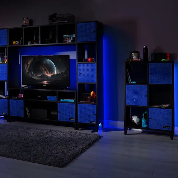 Tall 6 Cube Storage Unit - Blue