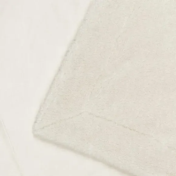 Faux Fleece Throw Blanket - Ecru, Shearling