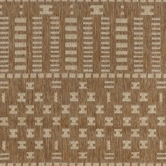 Indoor Outdoor Rug Jute Effect - Natural, Polyester
