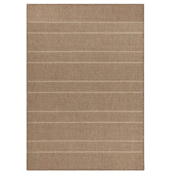 Indoor Outdoor Rug Jute Effect - Natural