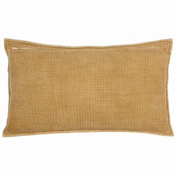 Rectangular Cushion Reversible - Honey, Cotton