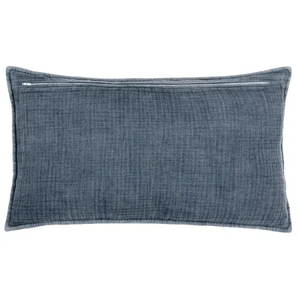 Rectangular Cushion Reversible - Ink, Cotton