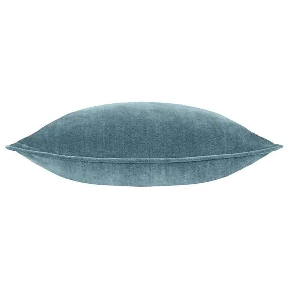 Reversible Cushion with Piped Trim - Marine, Chenille