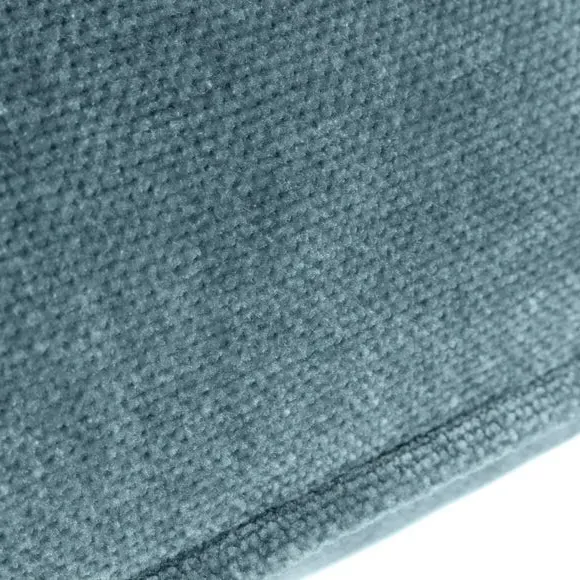 Reversible Cushion with Piped Trim - Marine, Chenille