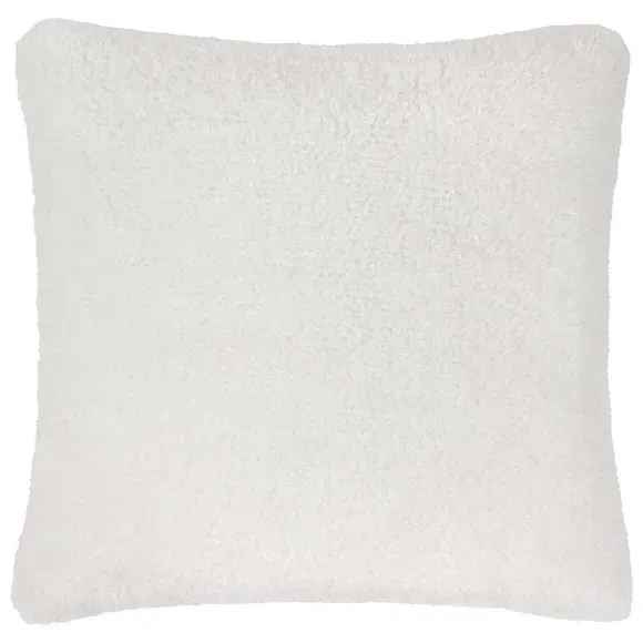 Square Cushion Reversible - Ecru, Faux Fleece image