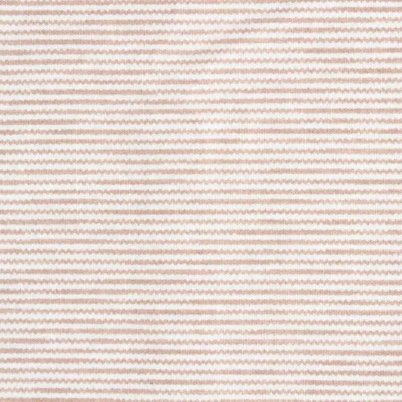 Striped Duvet Cover Set with Buttons - Clay, Cotton