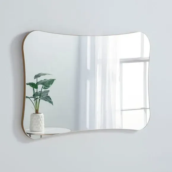 Pebble Wall Mirror - Gold