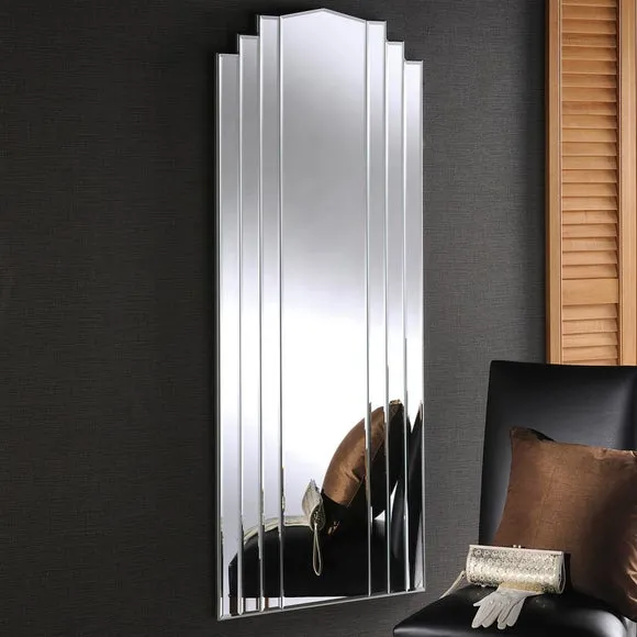 Rectangle Full Length Wall Mirror - Clear image