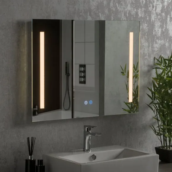 Rectangle LED Wall Mirror - Clear