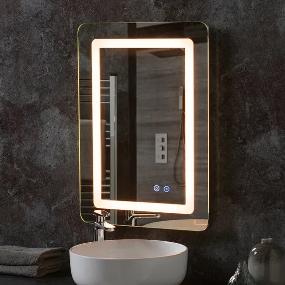 Rectangle LED Wall Mirror - Clear