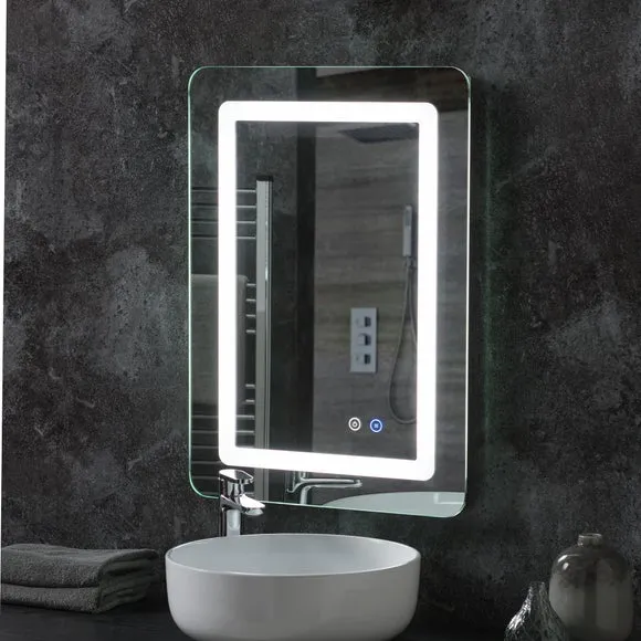 Rectangle LED Wall Mirror - Clear