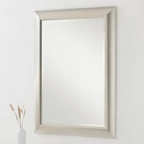 Rectangle Wall Mirror Scooped - Champagne