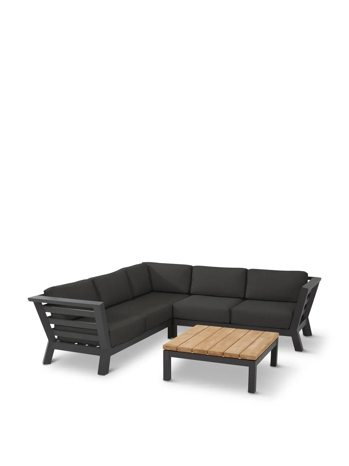 Small Corner Lounge Set - Anthracite Frame image