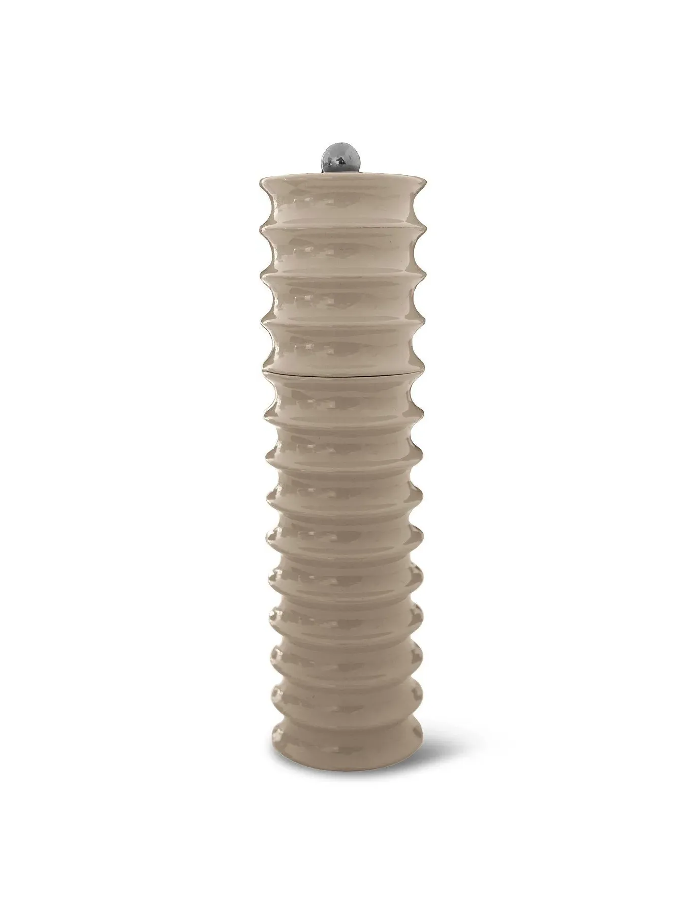 Twister Salt Pepper Mill Set - Cappuccino, Wood image