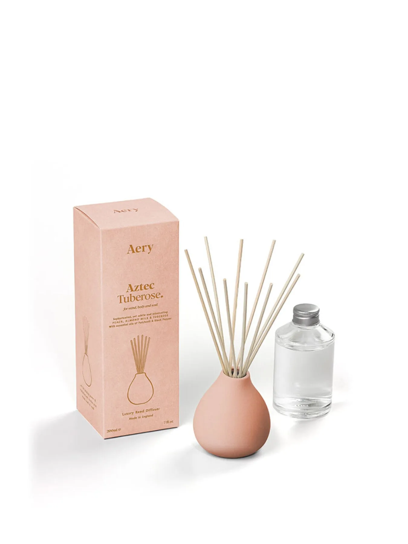 200ml Reed Diffuser - Pink, Clay